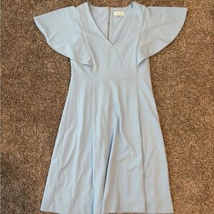 Calvin Klein Light Blue Midi Dress